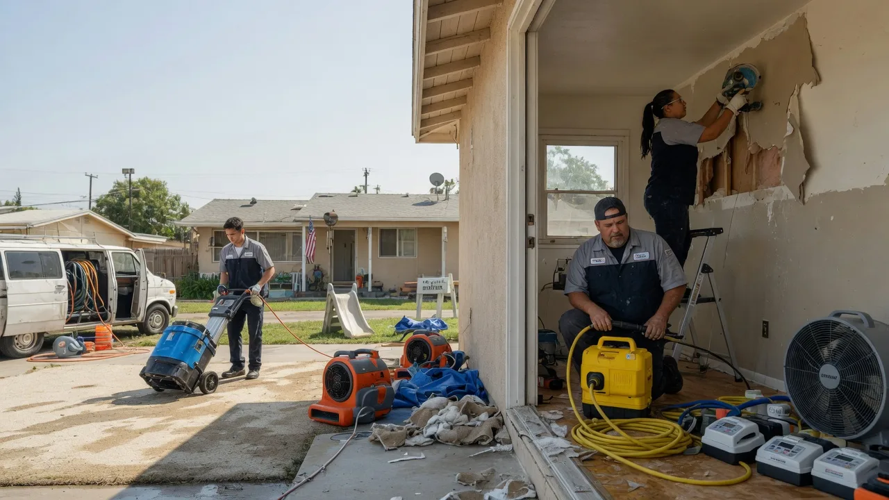 Water Damage Restoration in Ingram, TX near me